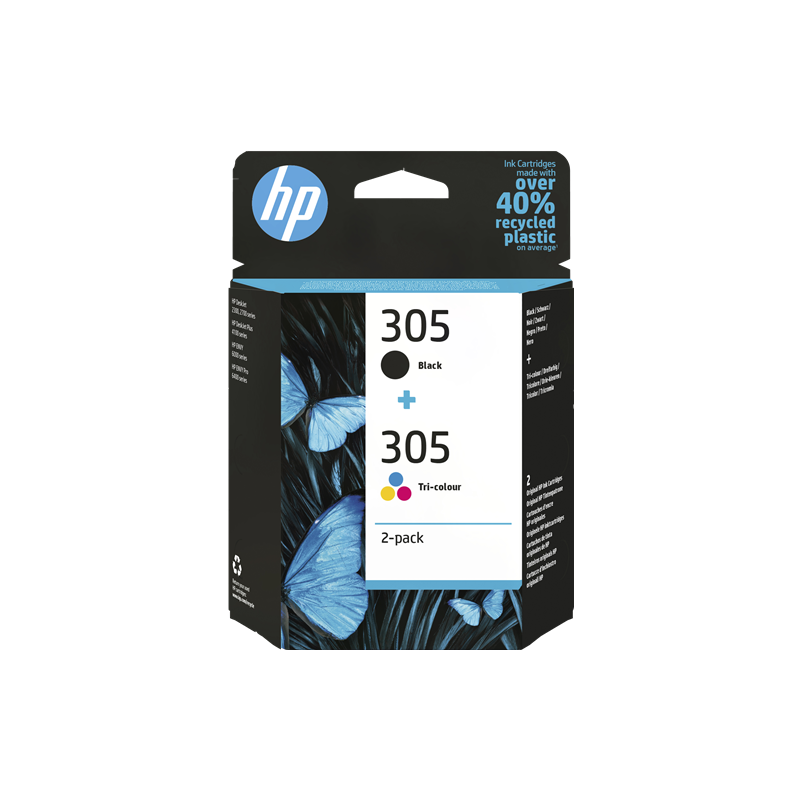 HP 305 Multipack 2 Cartouches Original
