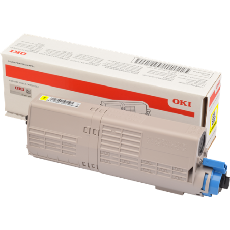OKI 46490401 Toner Jaune Original 