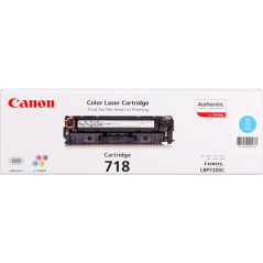 Canon 718 Toner Cyan Original 