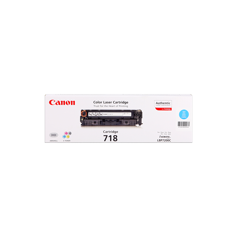 Canon 718 Toner Cyan Original