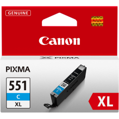 Canon CLI-551C XL Cartouche Cyan Originale 
