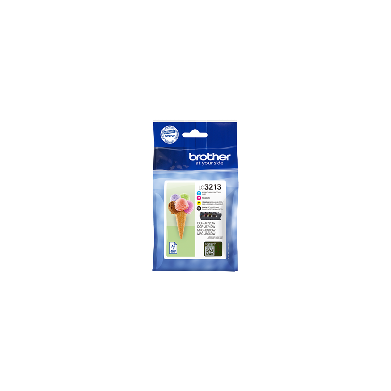 Brother LC3213 Multipack 4 Cartouches Originales