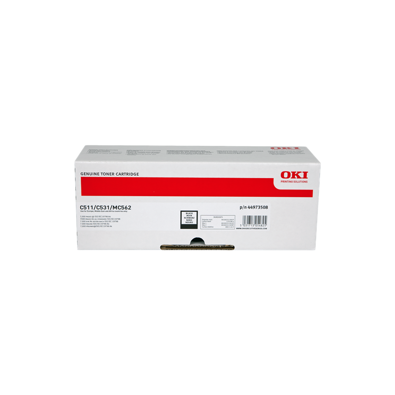 OKI 44973508 Toner Noir Original