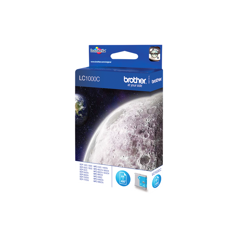 Brother LC1000C Cartouche Cyan Originale