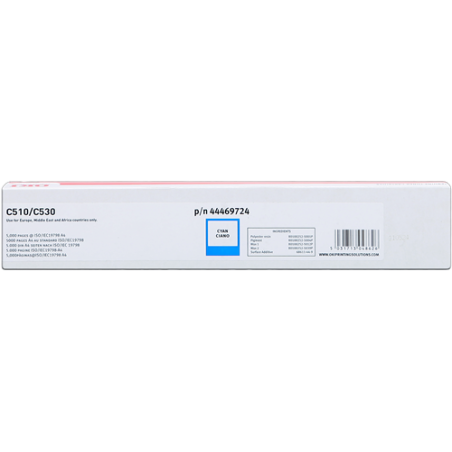 OKI 44469724 Toner Cyan Original 