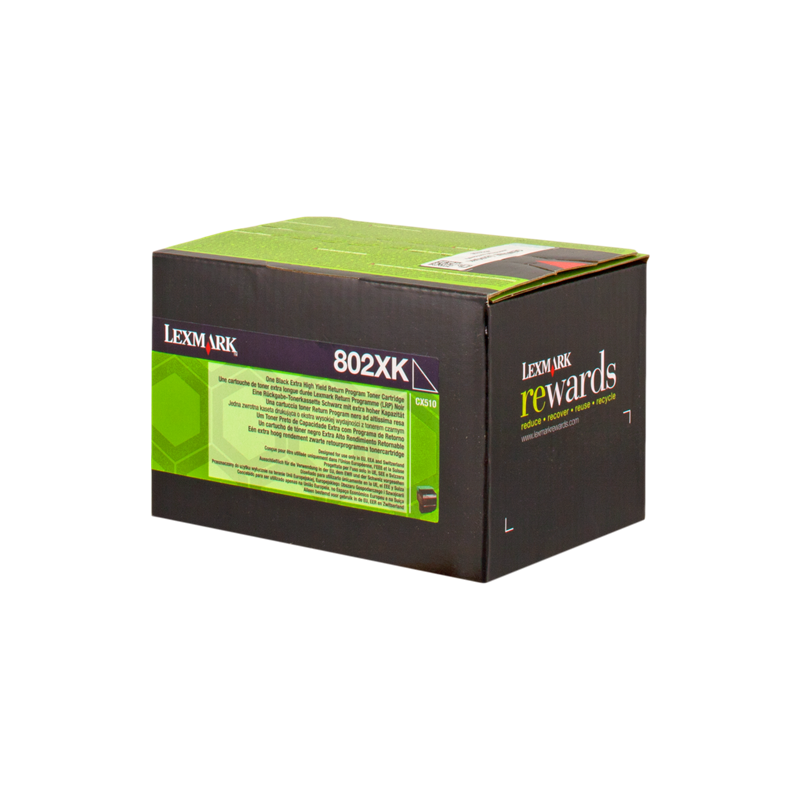 Lexmark 802XK Toner Noir Original