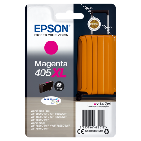 Epson 405XL Cartouche Magenta Originale 