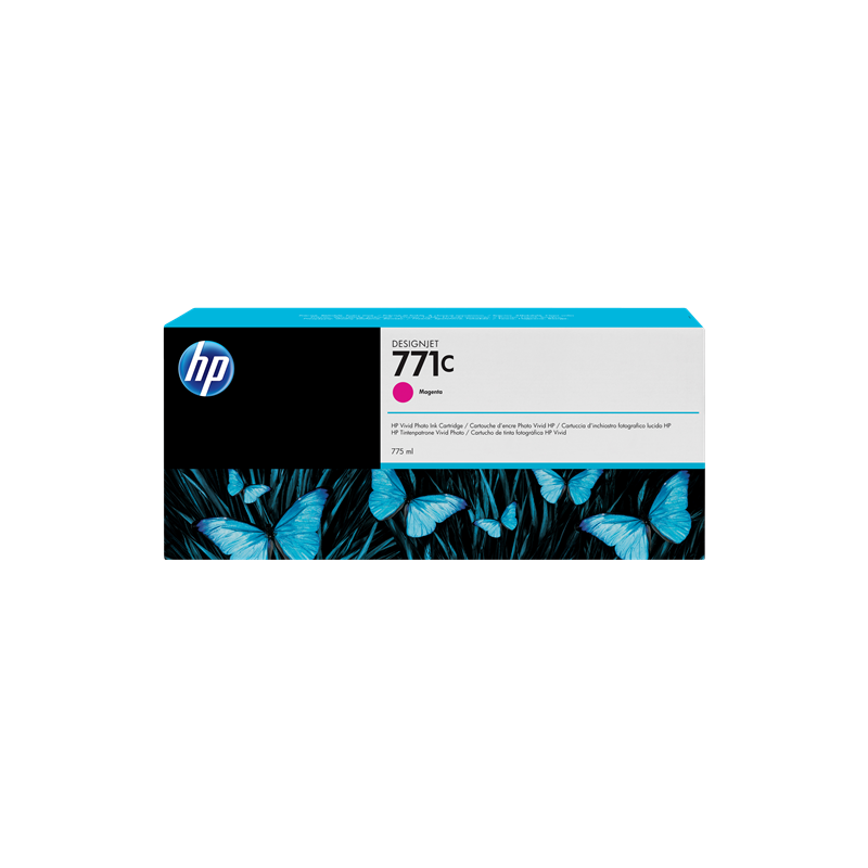 HP 771C Cartouche Magenta Originale
