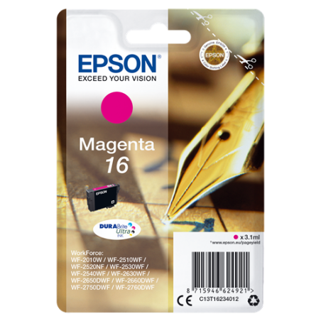 Epson 16 Cartouche Magenta Originale 