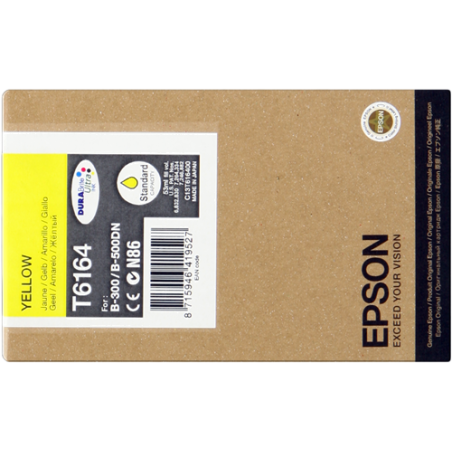 Epson T6164 Cartouche Jaune Originale 