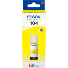 Epson 104 Cartouche Jaune Originale 