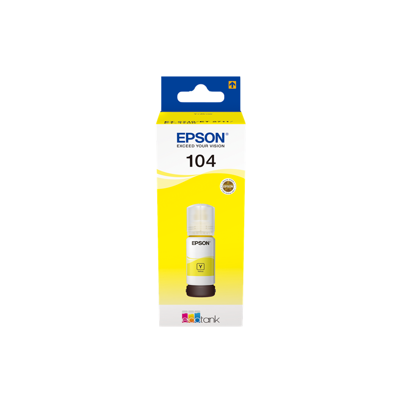 Epson 104 Cartouche Jaune Originale