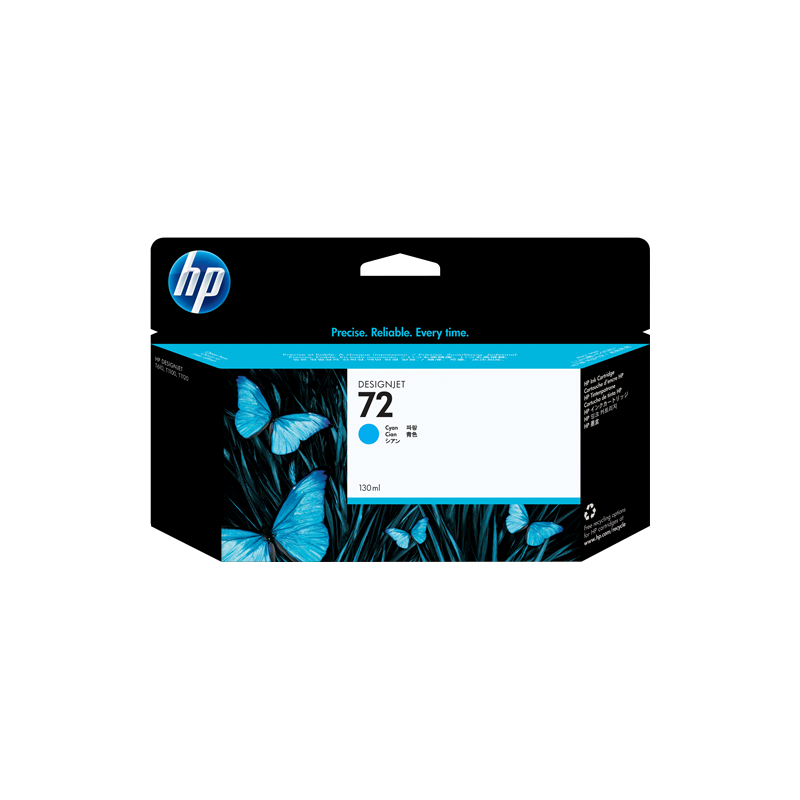 HP 72 Cartouche Cyan Original