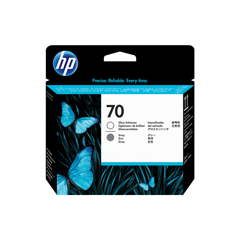 HP 70 Tête d'impression Otptimisateur de brillant / Gris Originale