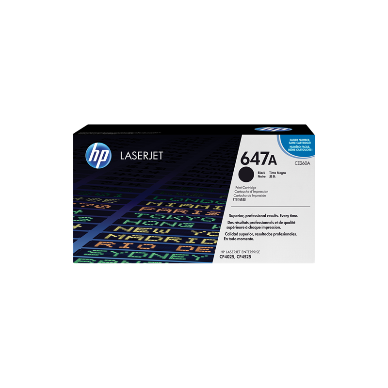HP 647A Toner Noir Original (CE260A)