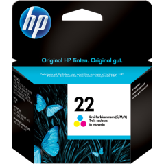 HP 22 Cartouche Couleur Originale 