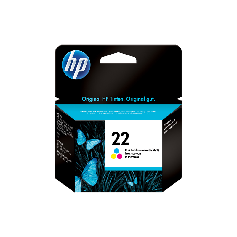 HP 22 Cartouche Couleur Originale