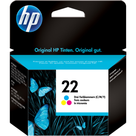 HP 22 Cartouche Couleur Originale 