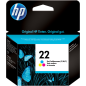 HP 22 Cartouche Couleur Originale