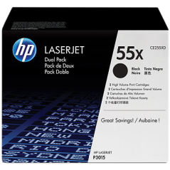 HP 55X Multipack Noir Original 