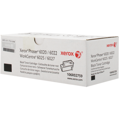 Xerox 106R02759 Toner Noir Original 