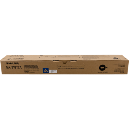 Sharp MX-31GTCA Toner Cyan Original 