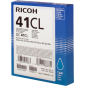 Ricoh 41CL (GC41CL) Cartouche Gel Cyan Originale