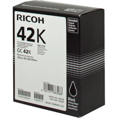 Ricoh 42K (GC42K) Cartouche Gel Noir Originale 