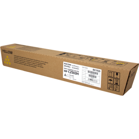 Ricoh MP C2503hy Toner Jaune Original 