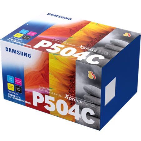 Samsung CLT-P504C Multipack 4 Couleurs Original 