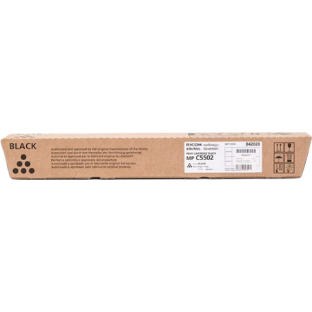 Ricoh MP C5502 Toner Noir Original 