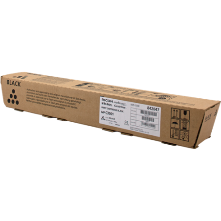 Ricoh MP C3501BK Toner Noir Original 