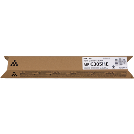 Ricoh MP C305HEBK Toner Noir Original 
