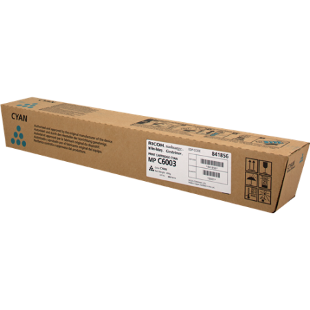Ricoh MP C6003C Toner Cyan Original 