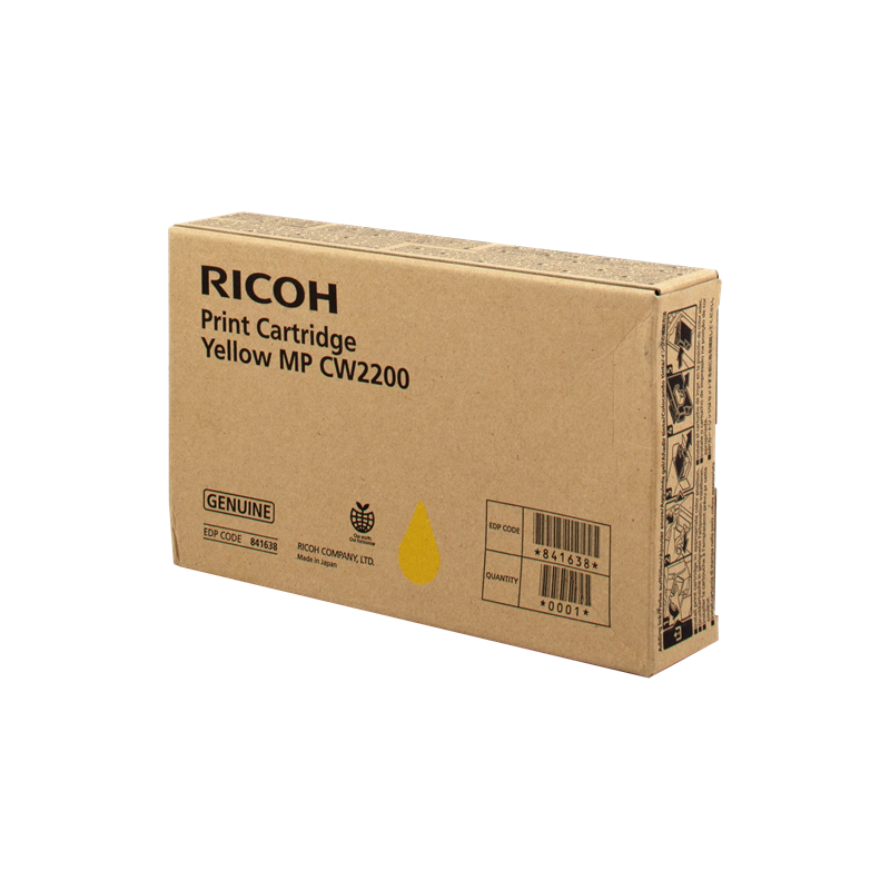 Ricoh MP CW2200Y Cartouche Jaune Originale