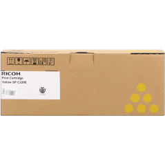 Ricoh SP C220EY Toner Jaune Original 