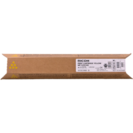 Ricoh MP C2551HEY Toner Jaune Original 