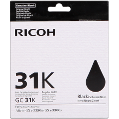 Ricoh 31K (GC-31K) Cartouche Noir Originale 