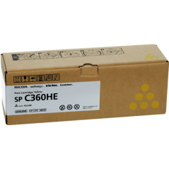 Ricoh SP C360HEY Toner Jaune Original 