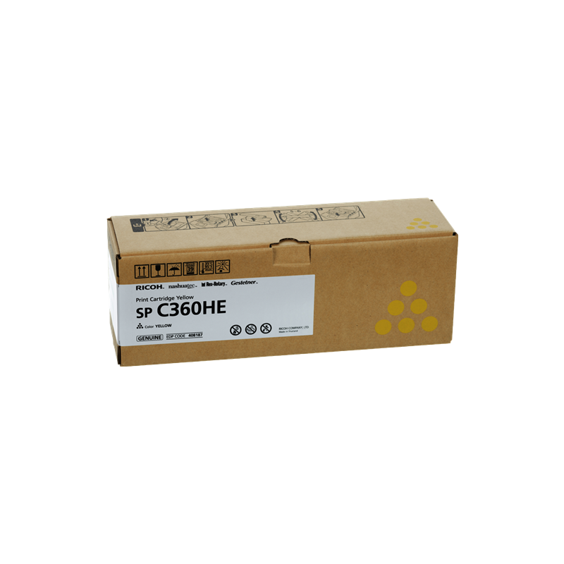 Ricoh SP C360HEY Toner Jaune Original