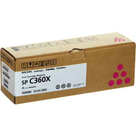 Ricoh SP C360XM Toner Magenta Original 