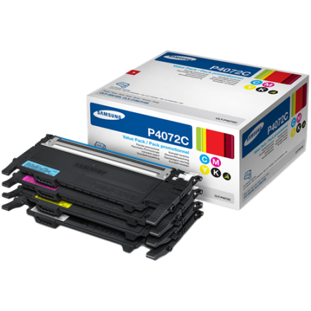 Samsung CLT-P4072C Multipack 4 Couleurs Original 
