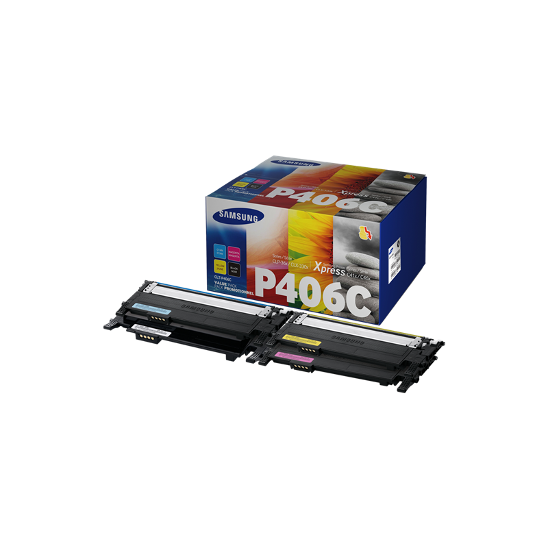 Samsung CLT-P406C Multipack 4 Toners Original