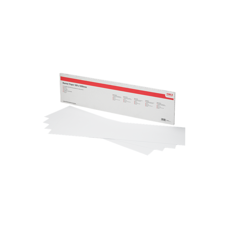 OKI 09004452 Papier banderolle Blanc Original