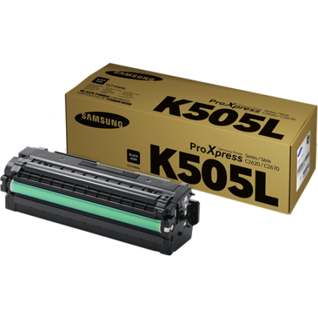 Samsung CLT-K505L Toner Noir Original 