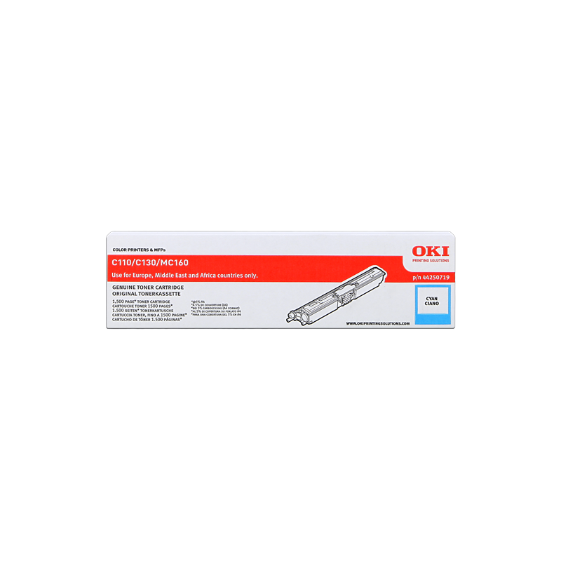 OKI 44250719 Toner Cyan Original