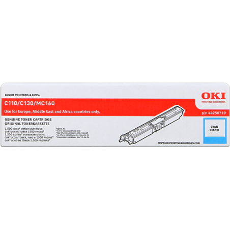 OKI 44250719 Toner Cyan Original 