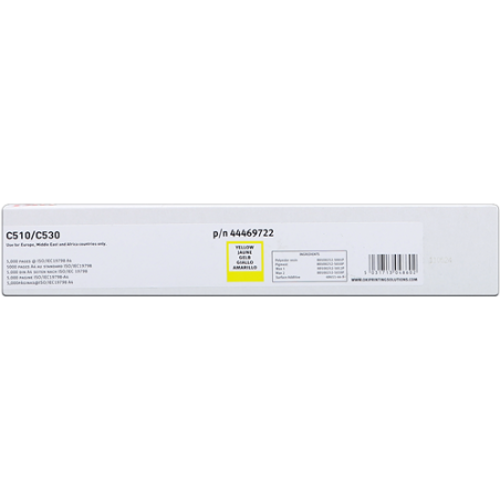 OKI 44469722 Toner Jaune Original 