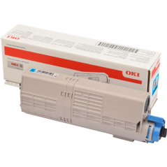 OKI 46490607 Toner Cyan Original 