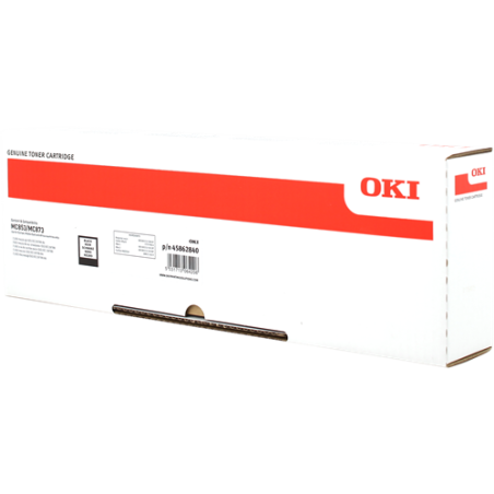 OKI 45862840 Toner Noir Original 